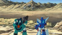 実験動画「BLUE GALE XABUNGLE SIDE L」場面カット