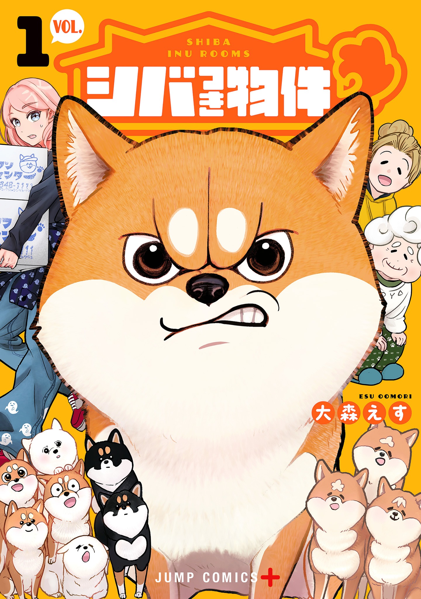 「シバつき物件」1巻 (c)大森えす／集英社