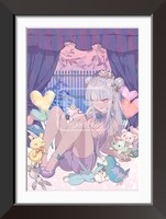 高河ゆんによるメタルキャンバスアート