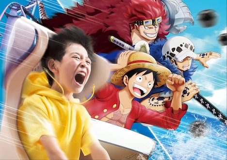 「ワンピース × ストーリー・ライド」ビジュアル 画像提供：ユニバーサル・スタジオ・ジャパン