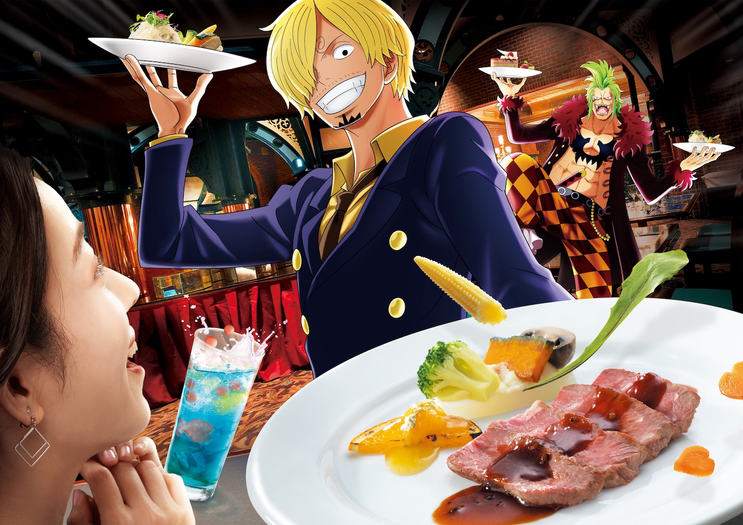 「サンジの海賊レストラン」ビジュアル 画像提供：ユニバーサル・スタジオ・ジャパン