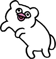 ハッチンパモス。何かとすぐ死ぬ虚弱でちょっとおバカな生物。独特の生態をもち、熱烈な信奉者も少数存在する。 (c)キューライス