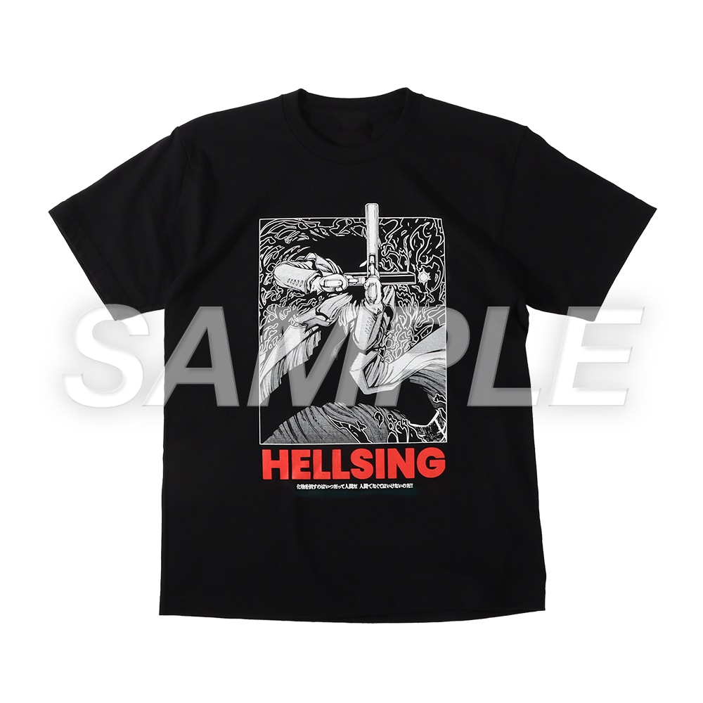 以下略　TシャツXL&タオル　平野耕太 HELLSING Tシャツ（少佐／コミックシーン）」 - 「平野耕太☆大