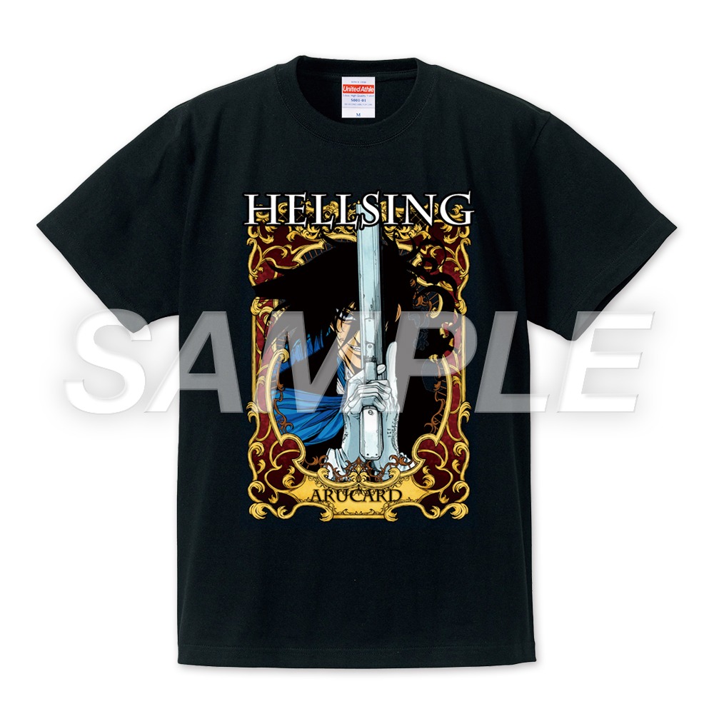 「HELLSING Tシャツ（アーカード／フレームデザイン）」