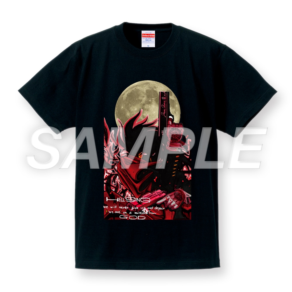 「HELLSING Tシャツ（アーカード／満月）」