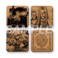 「HELLSING コルクコースター4枚セット」