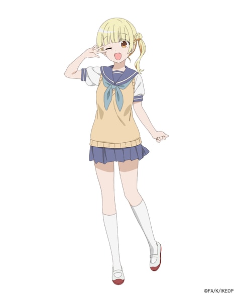 小田島さん(CV:峯田茉優) (c)東ふゆ/KADOKAWA/顔に出ない柏田さんと顔に出る太田君製作委員会