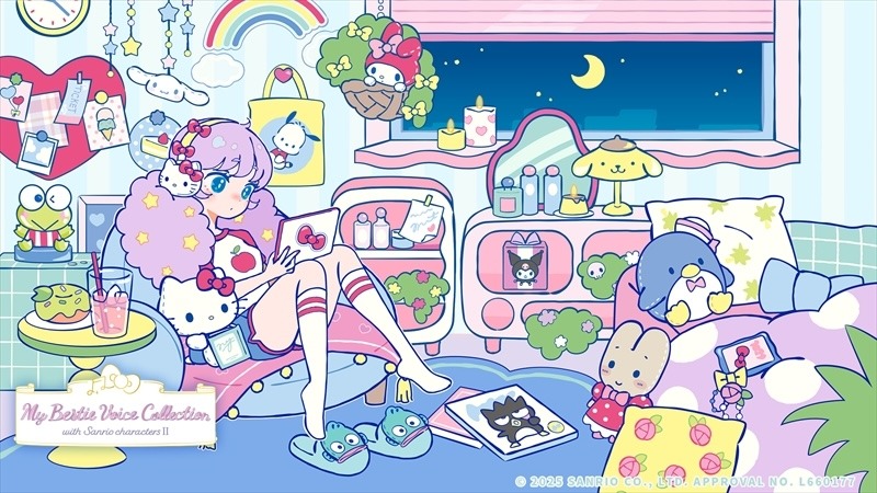 「My Bestie Voice Collection with Sanrio characters II」コンセプトアート
