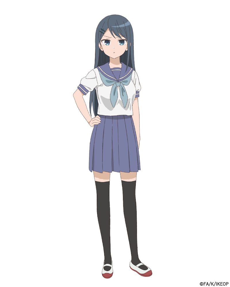 田淵さん(CV:花守ゆみり) (c)東ふゆ/KADOKAWA/顔に出ない柏田さんと顔に出る太田君製作委員会