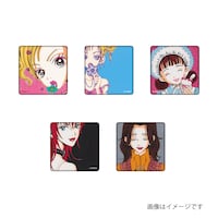 「スクエア缶バッジ」セットA (c)矢沢漫画制作所／集英社