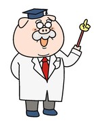 セートン先生（CV：落合福嗣） (c)旺文社/「学校では教えてくれない」製作委員会