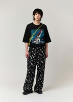 「人魂 パターン｜イージーパンツ」