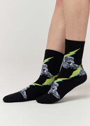 「バックベアード パターン｜ミドルソックス」