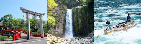人吉と球磨地域。 (c)熊本県観光連盟