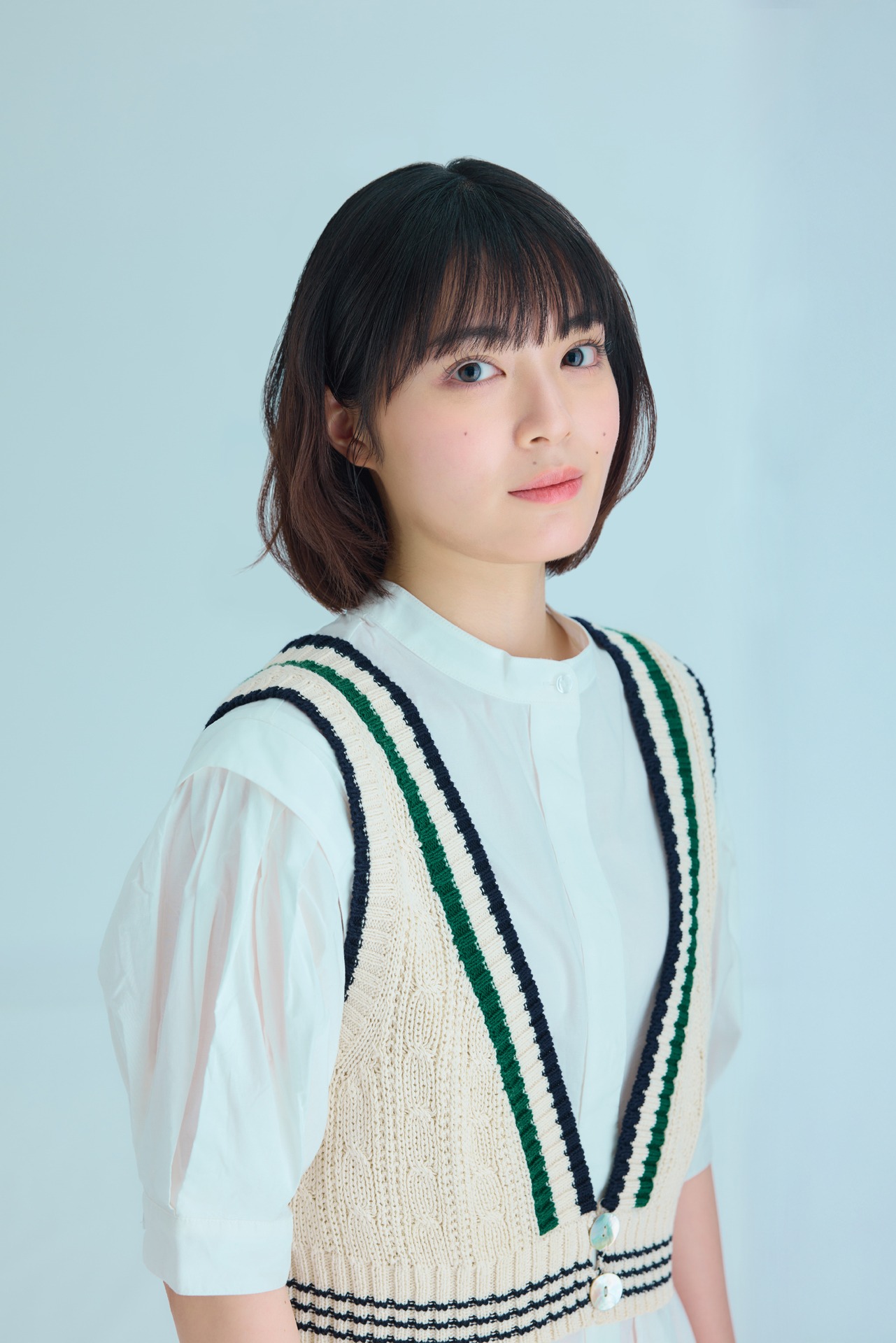 吉田美月喜扮する晴田真帆 (c)川端志季／講談社  (c)「世界で一番早い春」製作委員会・MBS