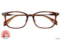 中野五月モデルのメガネ