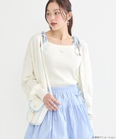 「ふたりはプリキュア ミニショルダーバッグ ホワイト：雪城ほのか（キュアホワイト）モデル」着用イメージ