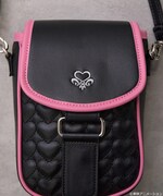 「ふたりはプリキュア ミニショルダーバッグ ブラック:美墨なぎさ(キュアブラック)モデル」