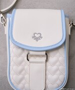 「ふたりはプリキュア ミニショルダーバッグ ホワイト:雪城ほのか(キュアホワイト)モデル」