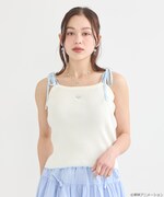 「ふたりはプリキュア ニットキャミソール ホワイト:雪城ほのか(キュアホワイト)モデル」