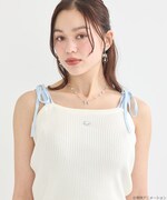 「ふたりはプリキュア ニットキャミソール ホワイト:雪城ほのか(キュアホワイト)モデル」着用イメージ