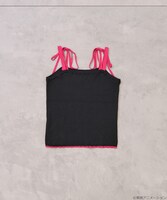 「ふたりはプリキュア ニットキャミソール ブラック：美墨なぎさ（キュアブラック）モデル」