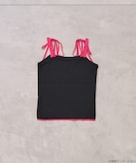 「ふたりはプリキュア ニットキャミソール ブラック:美墨なぎさ(キュアブラック)モデル」