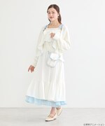 「ふたりはプリキュア ニットカーディガン ブホワイト:雪城ほのか(キュアホワイト)モデル」着用イメージ