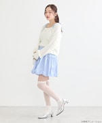 「ふたりはプリキュア ニットカーディガン ブホワイト:雪城ほのか(キュアホワイト)モデル」着用イメージ