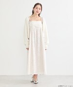 「ふたりはプリキュア ニットカーディガン ブホワイト:雪城ほのか(キュアホワイト)モデル」着用イメージ