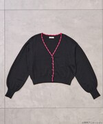 「ふたりはプリキュア ニットカーディガン ブラック:美墨なぎさ(キュアブラック)モデル」