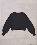 「ふたりはプリキュア ニットカーディガン ブラック:美墨なぎさ(キュアブラック)モデル」