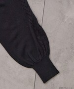 「ふたりはプリキュア ニットカーディガン ブラック:美墨なぎさ(キュアブラック)モデル」