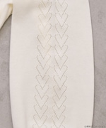 「ふたりはプリキュア ニットカーディガン ブホワイト:雪城ほのか(キュアホワイト)モデル」