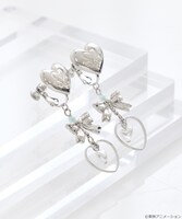 「ふたりはプリキュア イヤリング ホワイト：雪城ほのか（キュアホワイト）モデル」