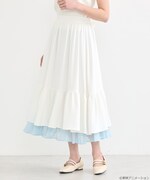 「ふたりはプリキュア レイヤードスカート ホワイト:雪城ほのか(キュアホワイト)モデル」着用イメージ