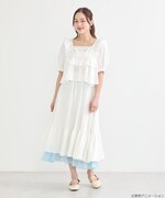 「ふたりはプリキュア レイヤードスカート ホワイト:雪城ほのか(キュアホワイト)モデル」着用イメージ