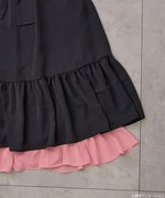 「ふたりはプリキュア レイヤードスカート ブラック:美墨なぎさ(キュアブラック)モデル」