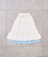「ふたりはプリキュア レイヤードスカート ホワイト：雪城ほのか（キュアホワイト）モデル」