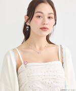 「ふたりはプリキュア ネックレス ホワイト:雪城ほのか(キュアホワイト)モデル」着用イメージ