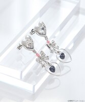 「ふたりはプリキュア ピアス ブラック：美墨なぎさ（キュアブラック）モデル」