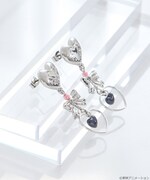 「ふたりはプリキュア ピアス ブラック:美墨なぎさ(キュアブラック)モデル」