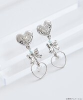 「ふたりはプリキュア ピアス ホワイト：雪城ほのか（キュアホワイト）モデル」