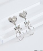 「ふたりはプリキュア ピアス ホワイト:雪城ほのか(キュアホワイト)モデル」