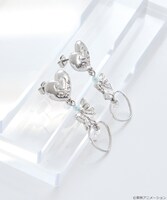 「ふたりはプリキュア ピアス ホワイト：雪城ほのか（キュアホワイト）モデル」