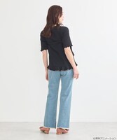 「ふたりはプリキュア 2WAYラップスカート ブラック：美墨なぎさ（キュアブラック）モデル」着用イメージ