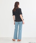 「ふたりはプリキュア 2WAYラップスカート ブラック:美墨なぎさ(キュアブラック)モデル」着用イメージ