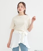 「ふたりはプリキュア 2WAYラップスカート ホワイト:雪城ほのか(キュアホワイト)モデル」着用イメージ