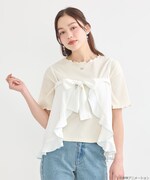 「ふたりはプリキュア 2WAYラップスカート ホワイト:雪城ほのか(キュアホワイト)モデル」着用イメージ