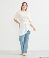 「ふたりはプリキュア 2WAYラップスカート ホワイト：雪城ほのか（キュアホワイト）モデル」着用イメージ